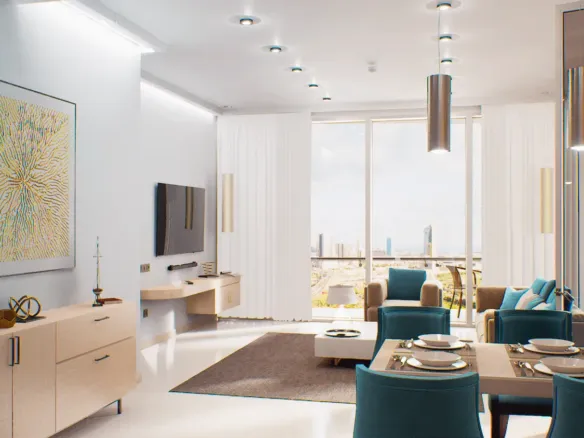 Golf Views Seven City — интерьер гостиной, фото 16