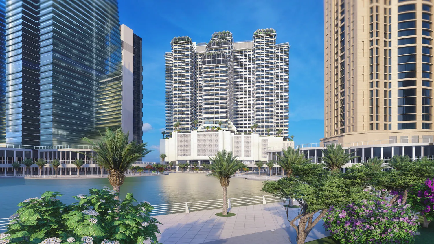 Golf Views Seven City в районе JLT (Джумейра Лейк Тауэрс) — фото 2
