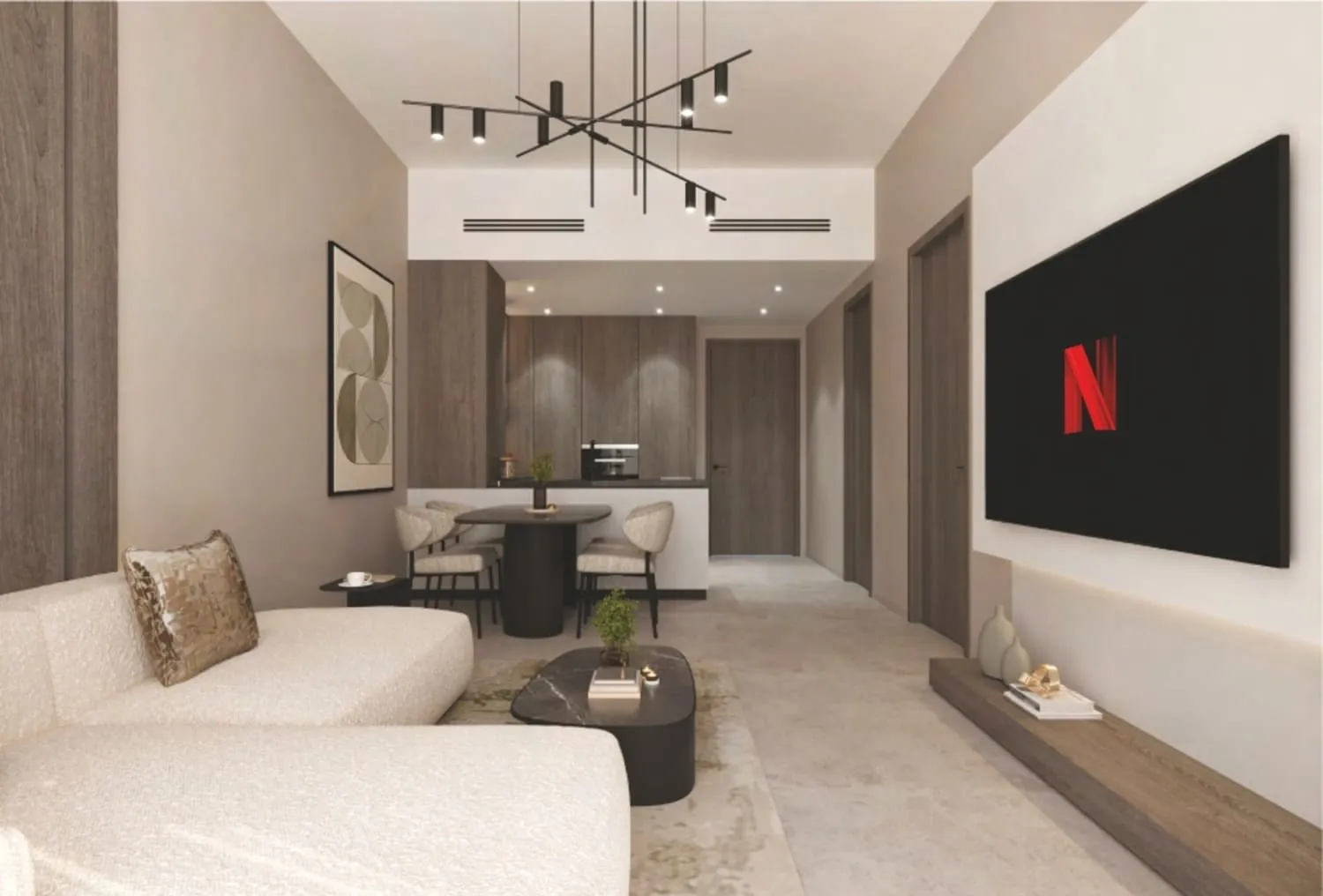 Golf Vista Heights — интерьер гостиной