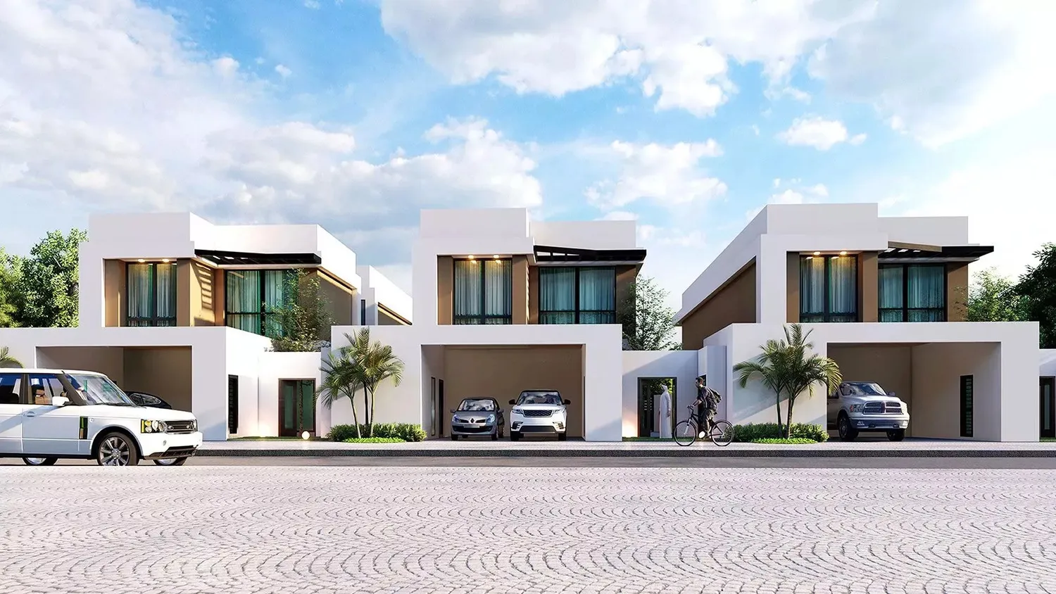 Granada Villas II — фасад таунхаусов