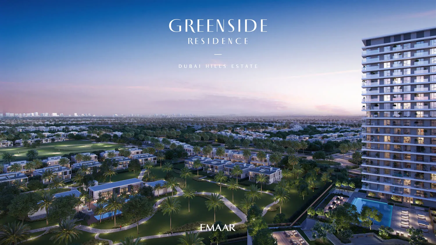 Greenside Residence — вид на комплекс
