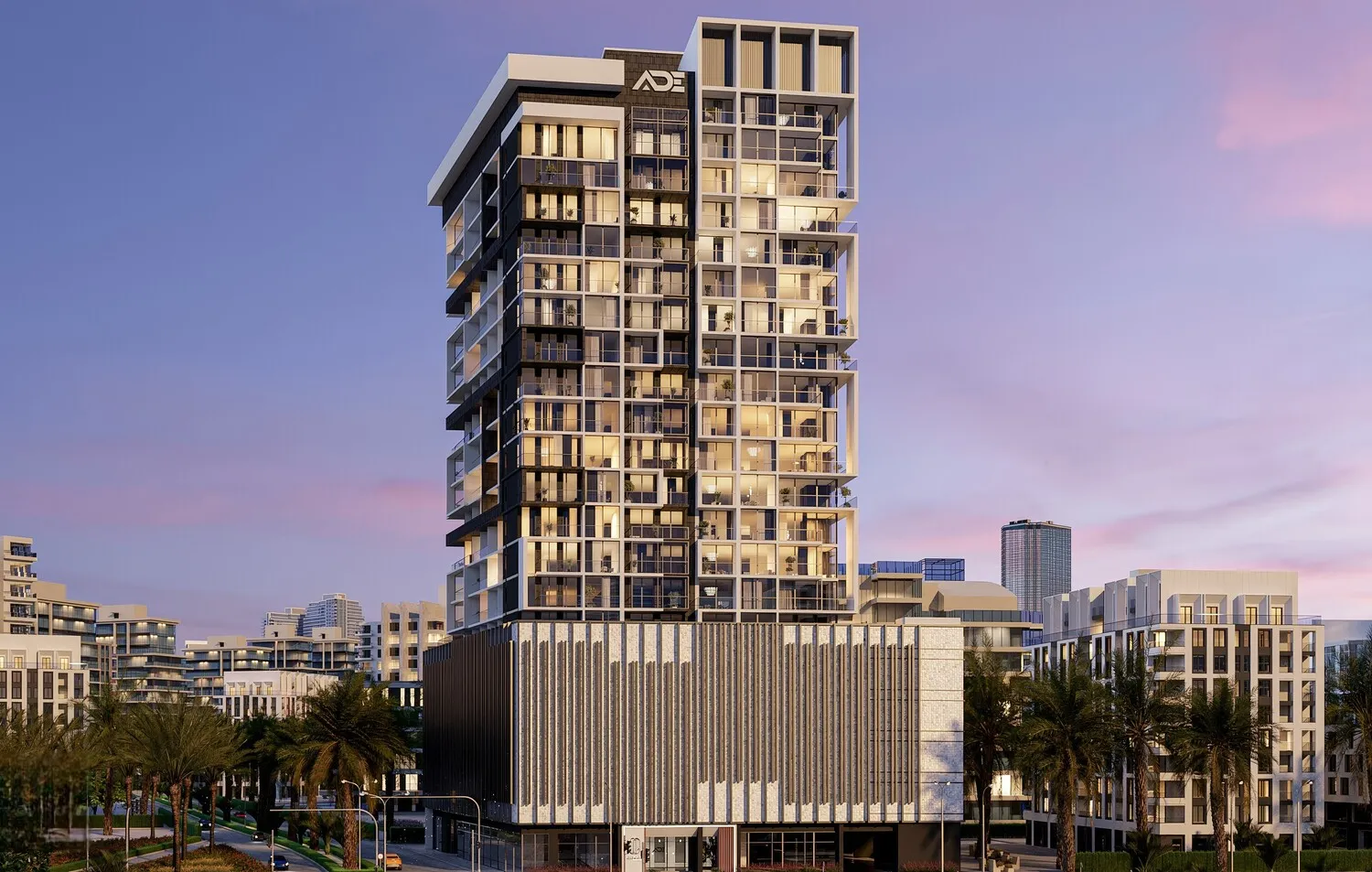 Greygate Residences by ADE в районе JVC (Джумейра Вилладж Серкл) — фото 1
