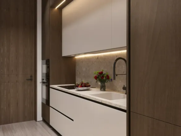 Greygate Residences by ADE — кухня