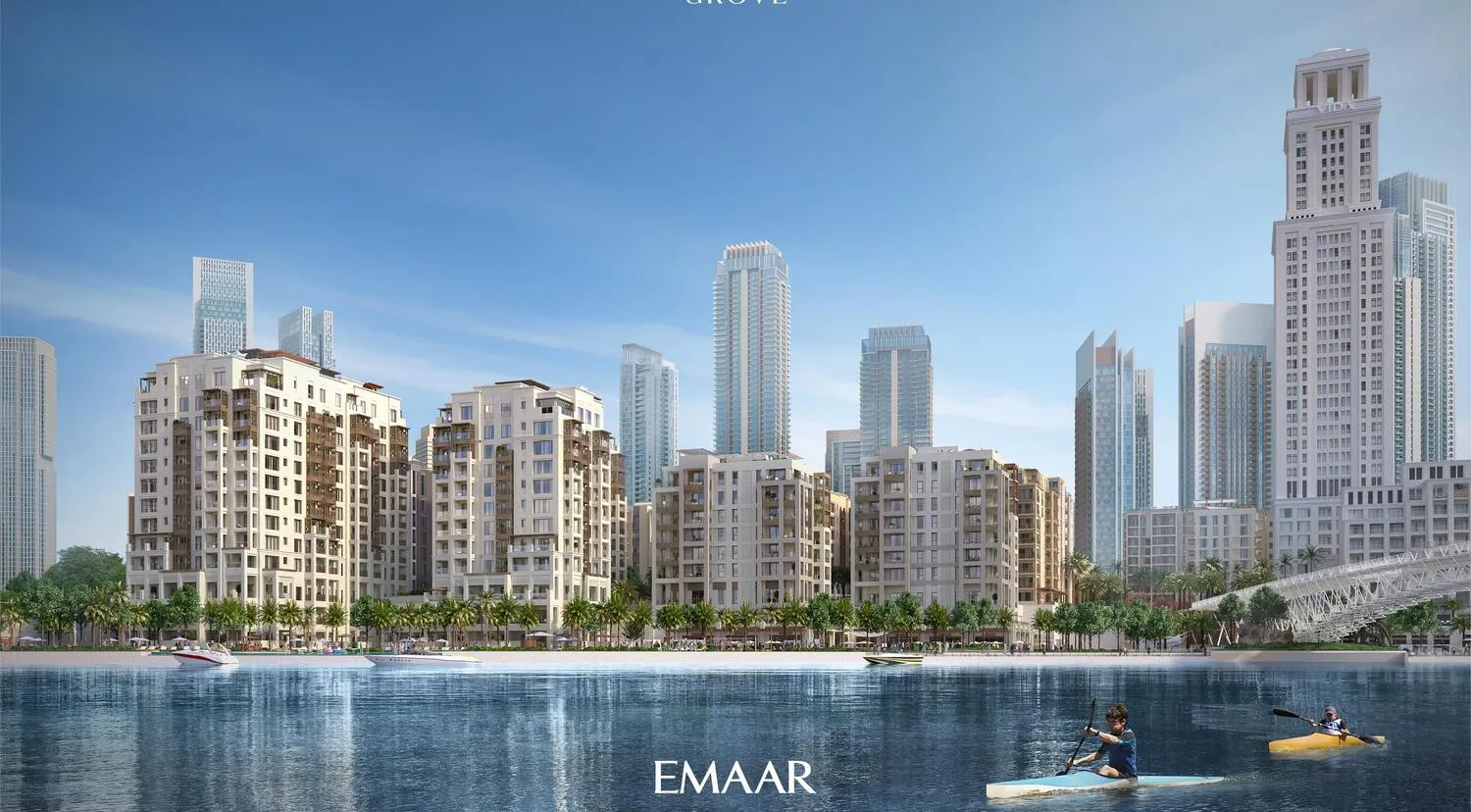 Grove Creek Beach в районе Dubai Creek Harbour — фото 2