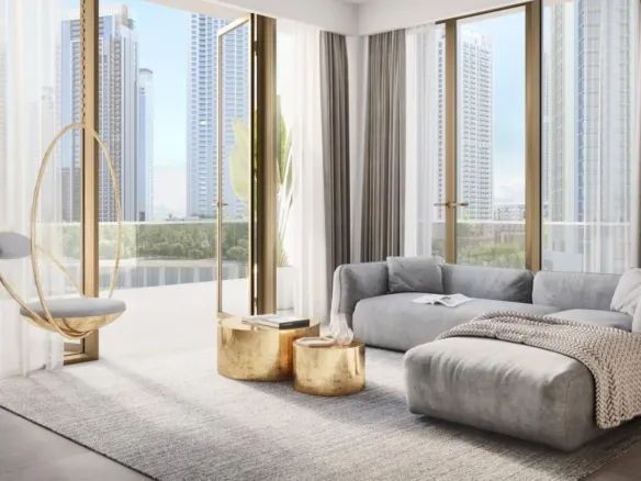 Grove Creek Beach — интерьер гостиной, фото 9