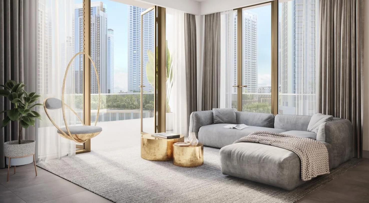 Grove Creek Beach — интерьер гостиной, фото 9