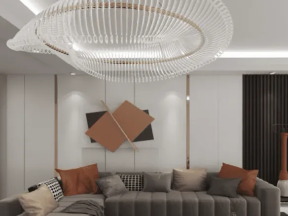 Gulf Tower — интерьер гостиной, фото 5