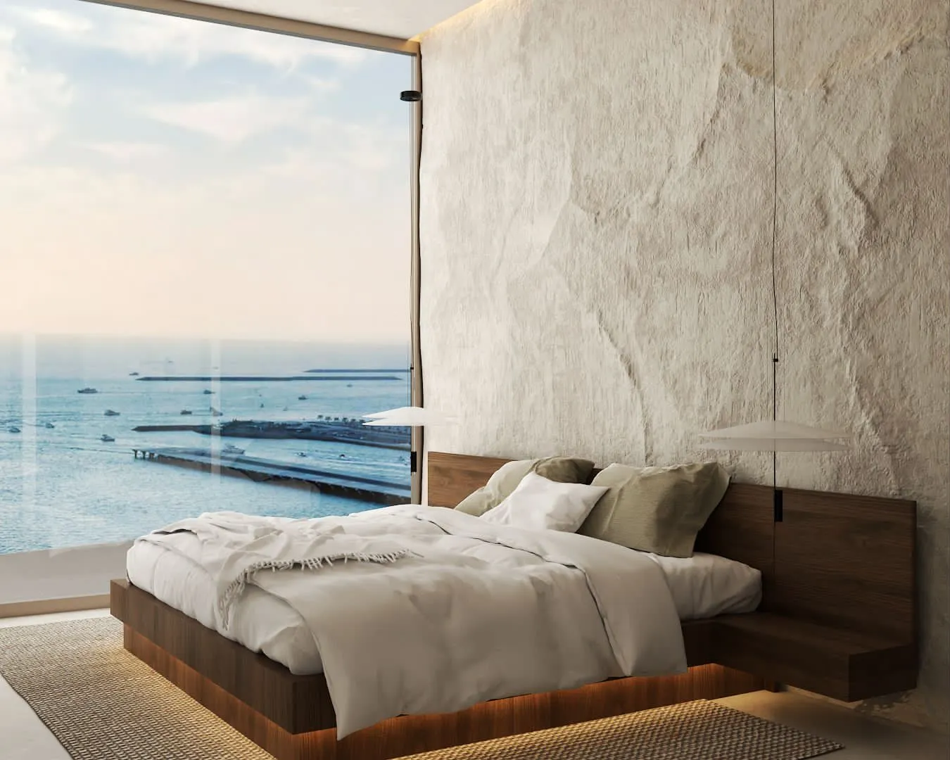 Habtoor Grand Residences — спальня