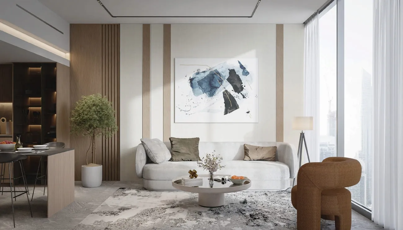 Havelock Residences — интерьер гостиной