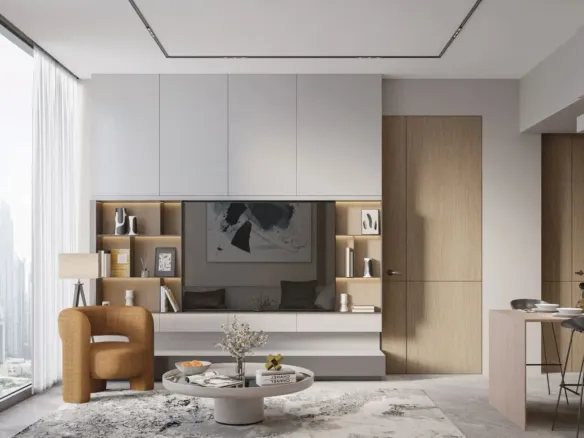 Havelock Residences — интерьер гостиной, фото 6