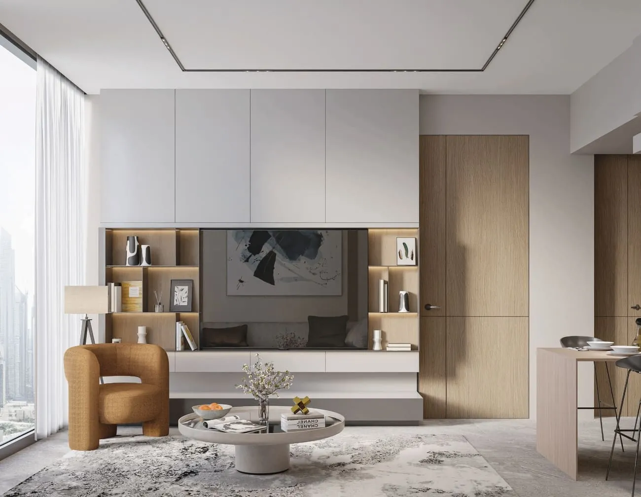 Havelock Residences — интерьер гостиной, фото 6