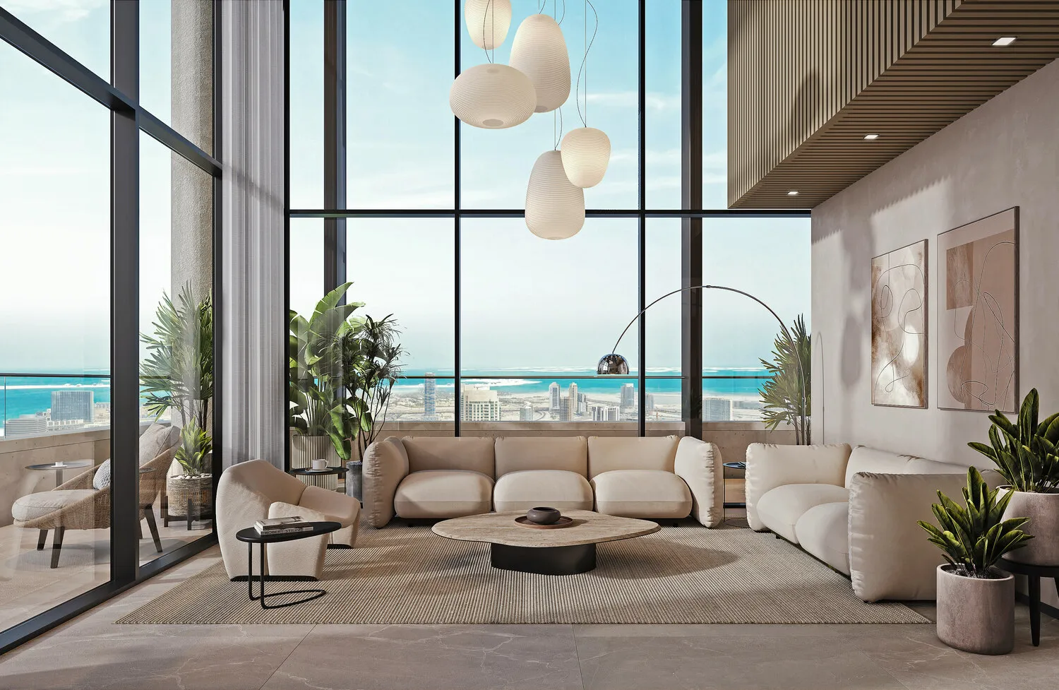 Haven Bay — интерьер гостиной
