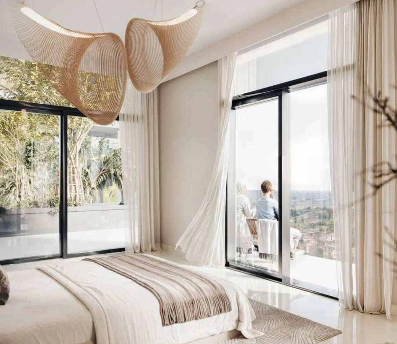 Hawa Residence — интерьер спальни