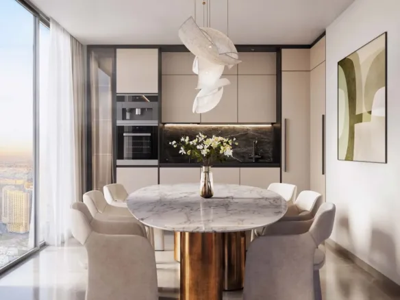 Helvetia Residences — обеденная зона