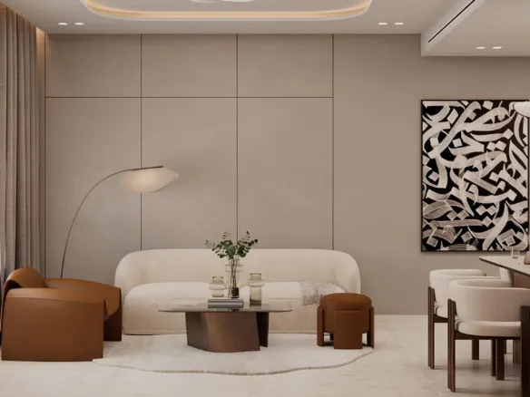 Hermina by Casagrand — интерьер гостиной