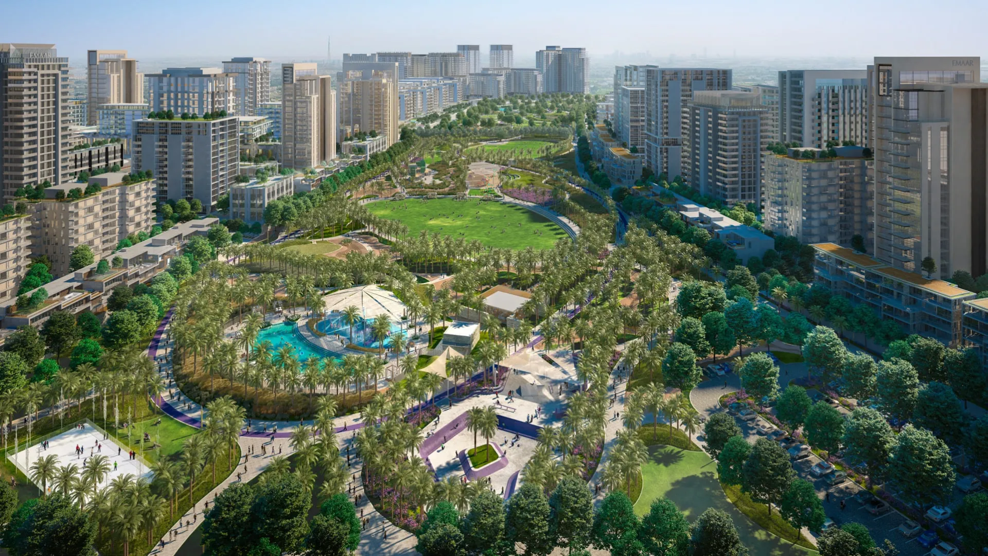 Hills Park — вид на комплекс