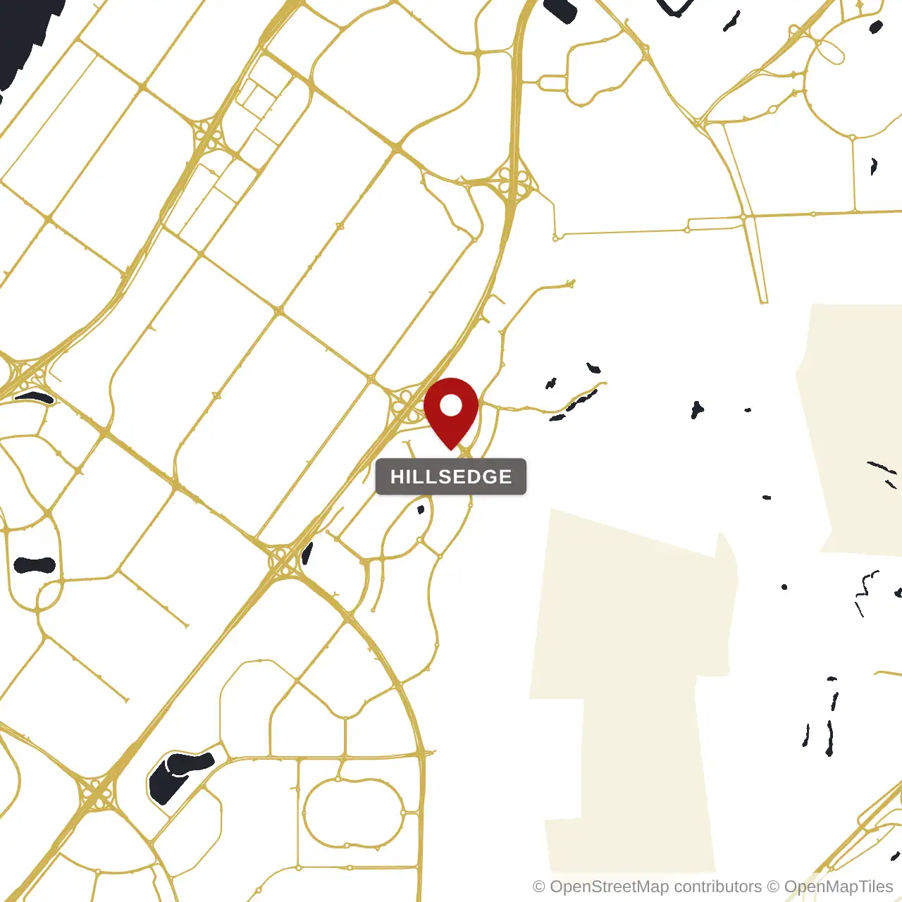 Расположение Hillsedge на карте: Дубай Хиллс, Dubai