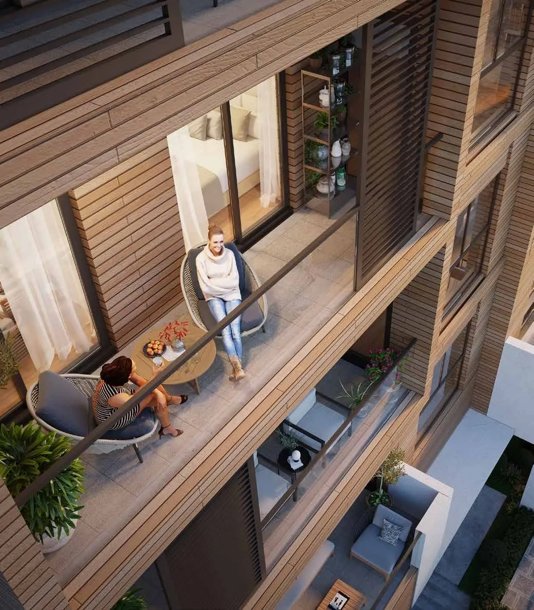 Hillside Residences — балкон