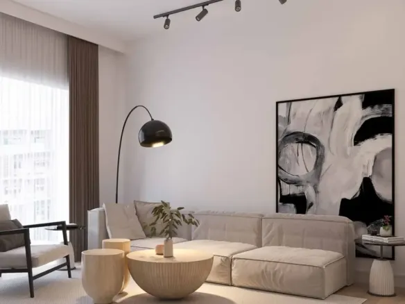 Hillside Residences — интерьер гостиной