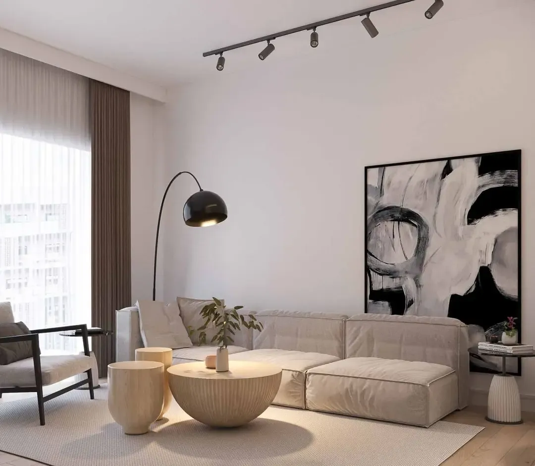 Hillside Residences — интерьер гостиной