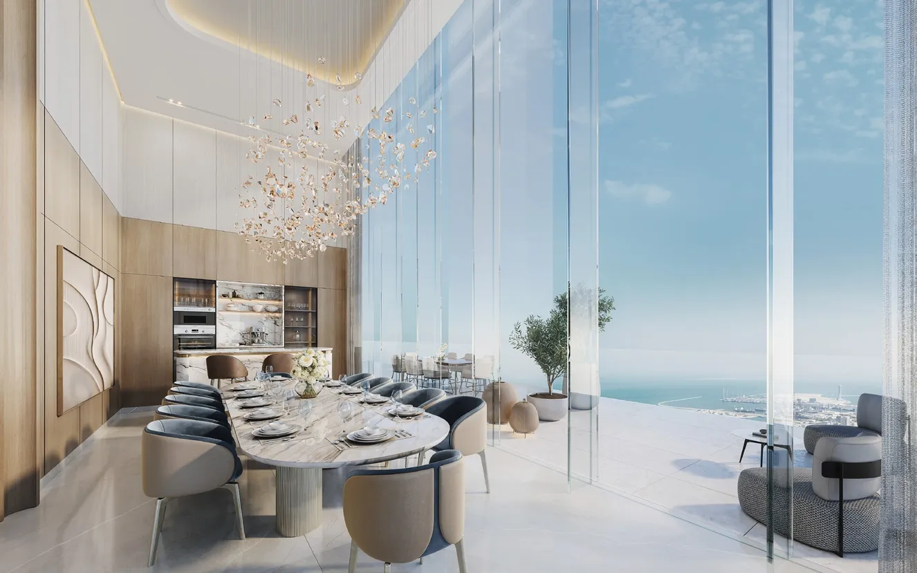Hilton Residences — обеденная зона