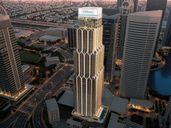 Hilton Residences Dubai JLT в районе JLT (Джумейра Лейк Тауэрс) — фото 1