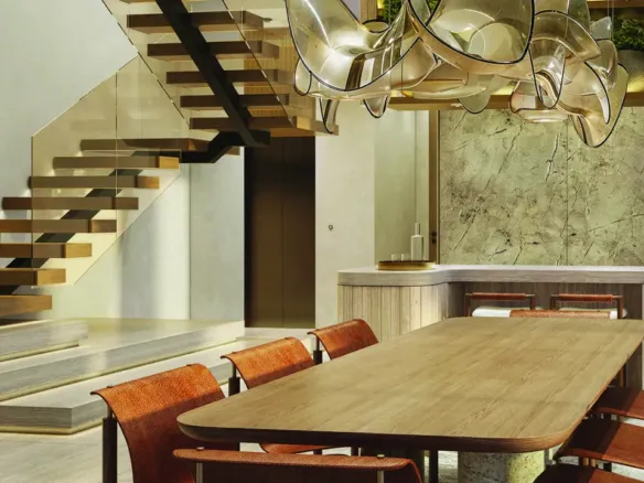 Hilton Residences Dubai JLT — обеденная зона
