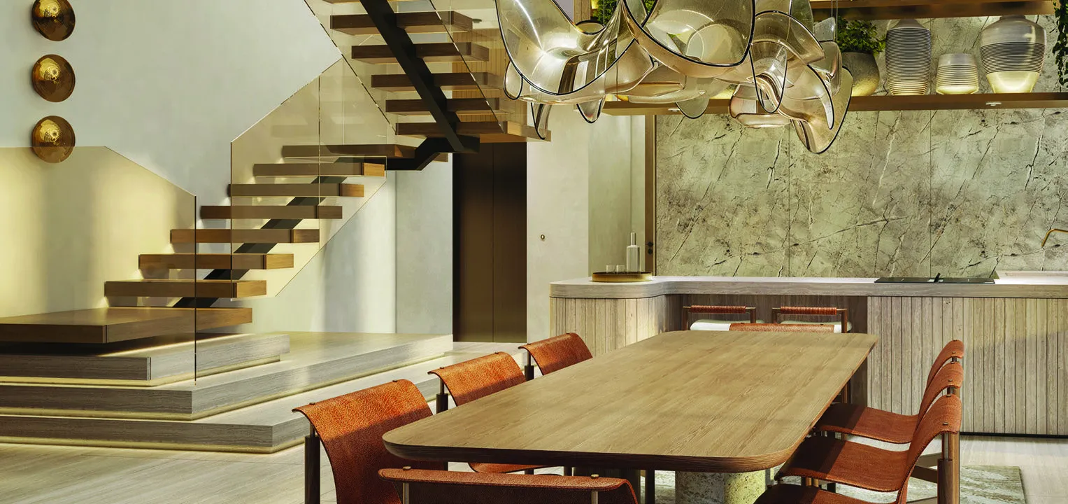 Hilton Residences Dubai JLT — обеденная зона