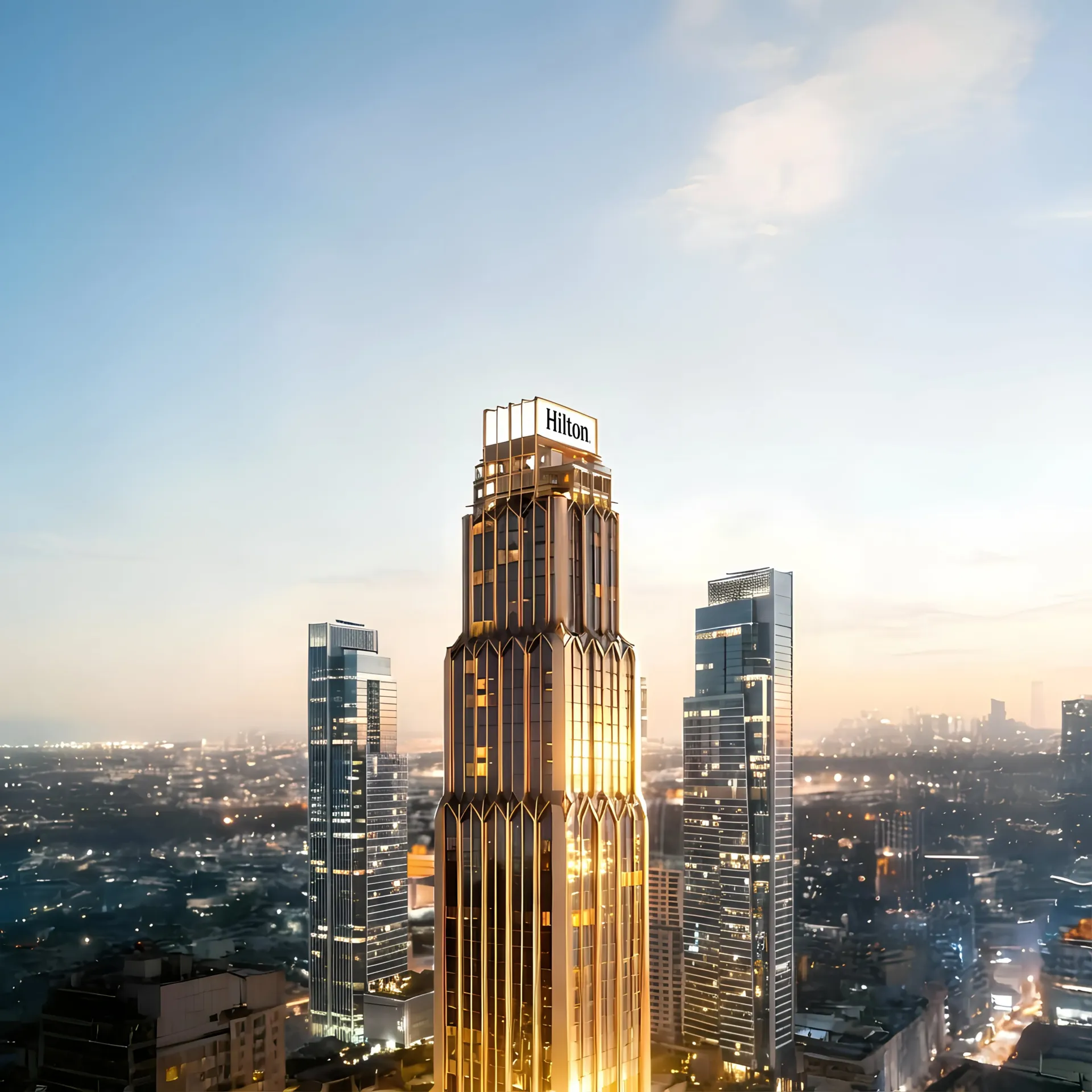Hilton Residences Dubai JLT в районе JLT (Джумейра Лейк Тауэрс) — фото 2