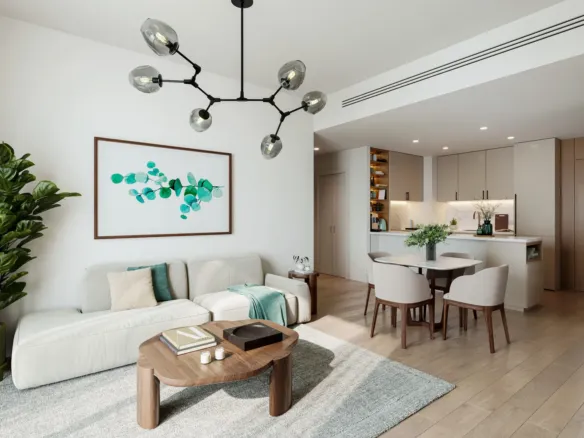 Holland Gardens — интерьер гостиной