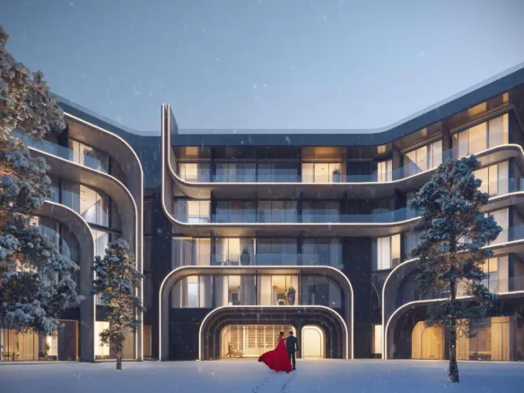 Hotel London — фасад здания
