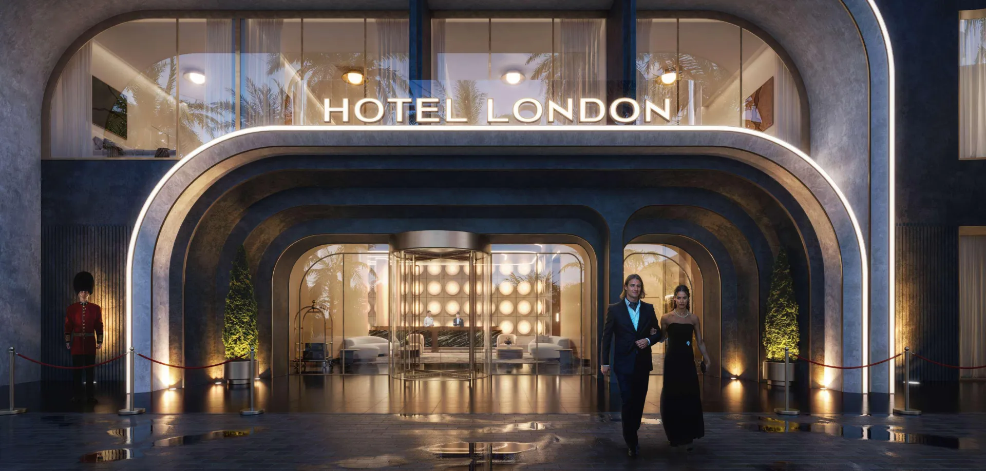 Hotel London в районе Мир островов — фото 5
