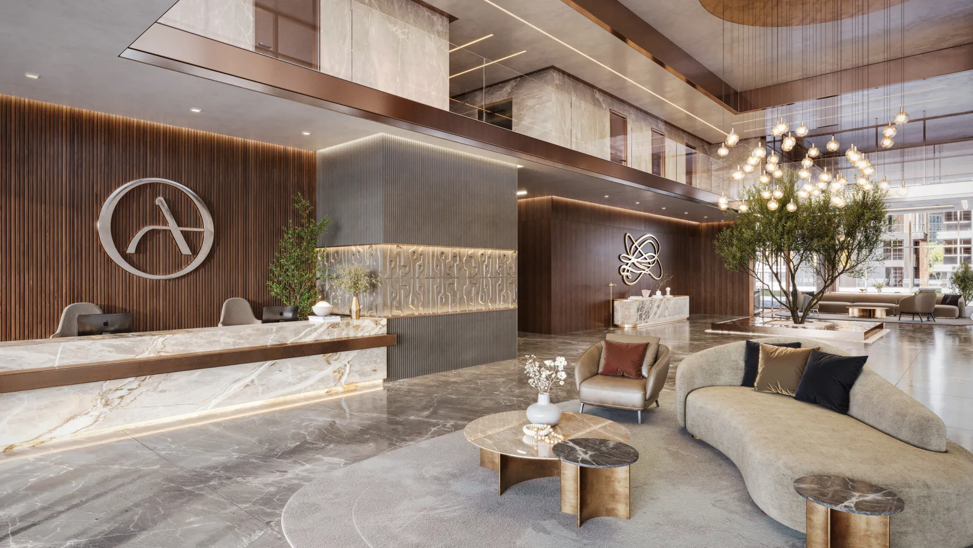 HQ by Arista Properties — лобби