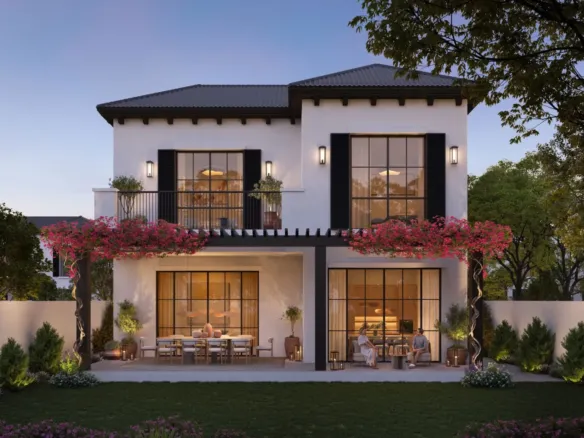 Hudayriyat Golf Estates — фасад виллы