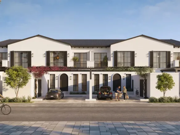 Hudayriyat Golf Estates — фасад здания