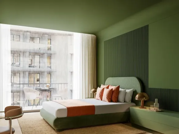 Hygge Hotel — спальня