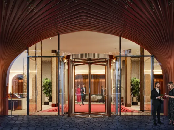 Hygge Hotel — вход в здание