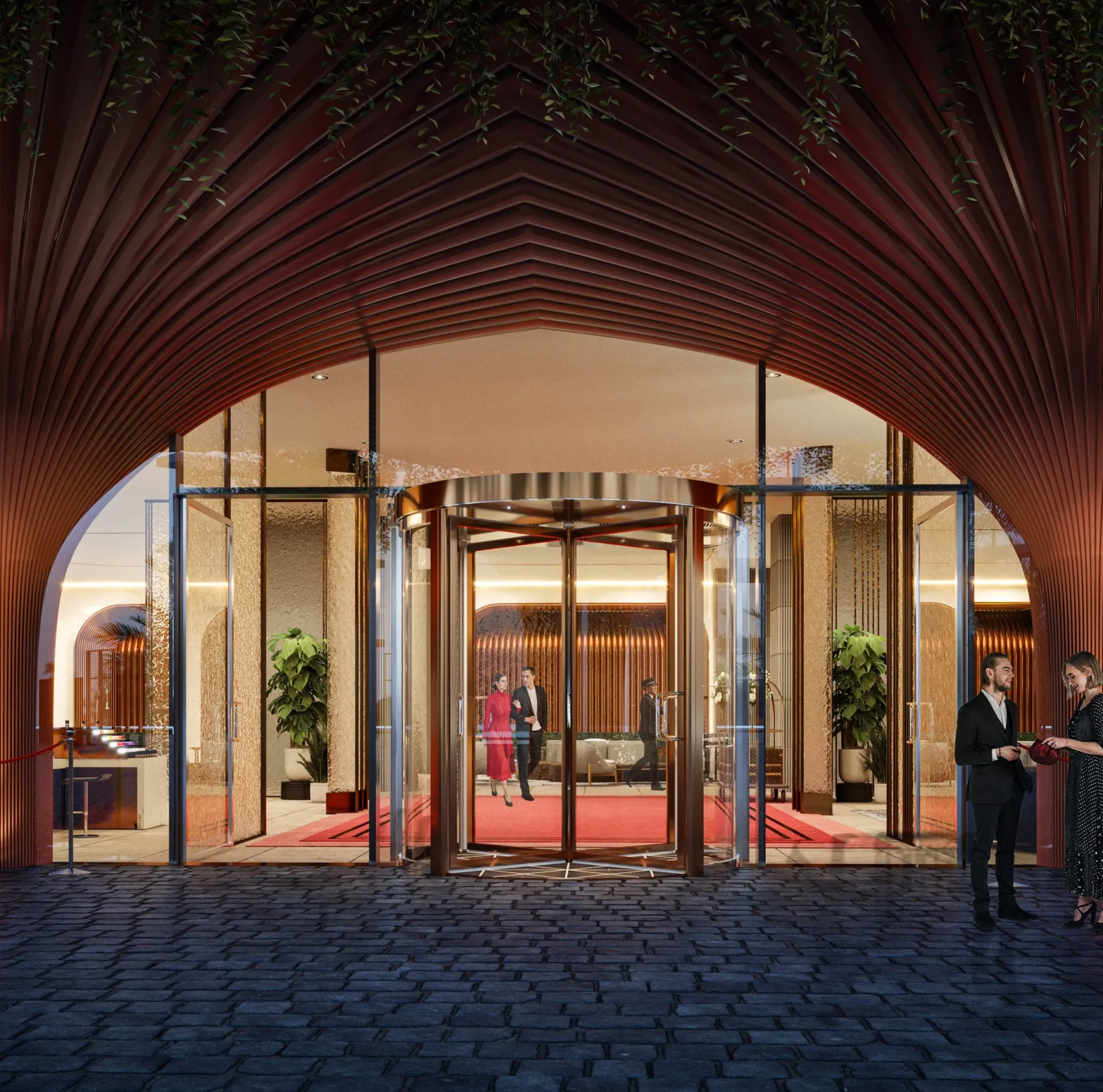 Hygge Hotel — вход в здание