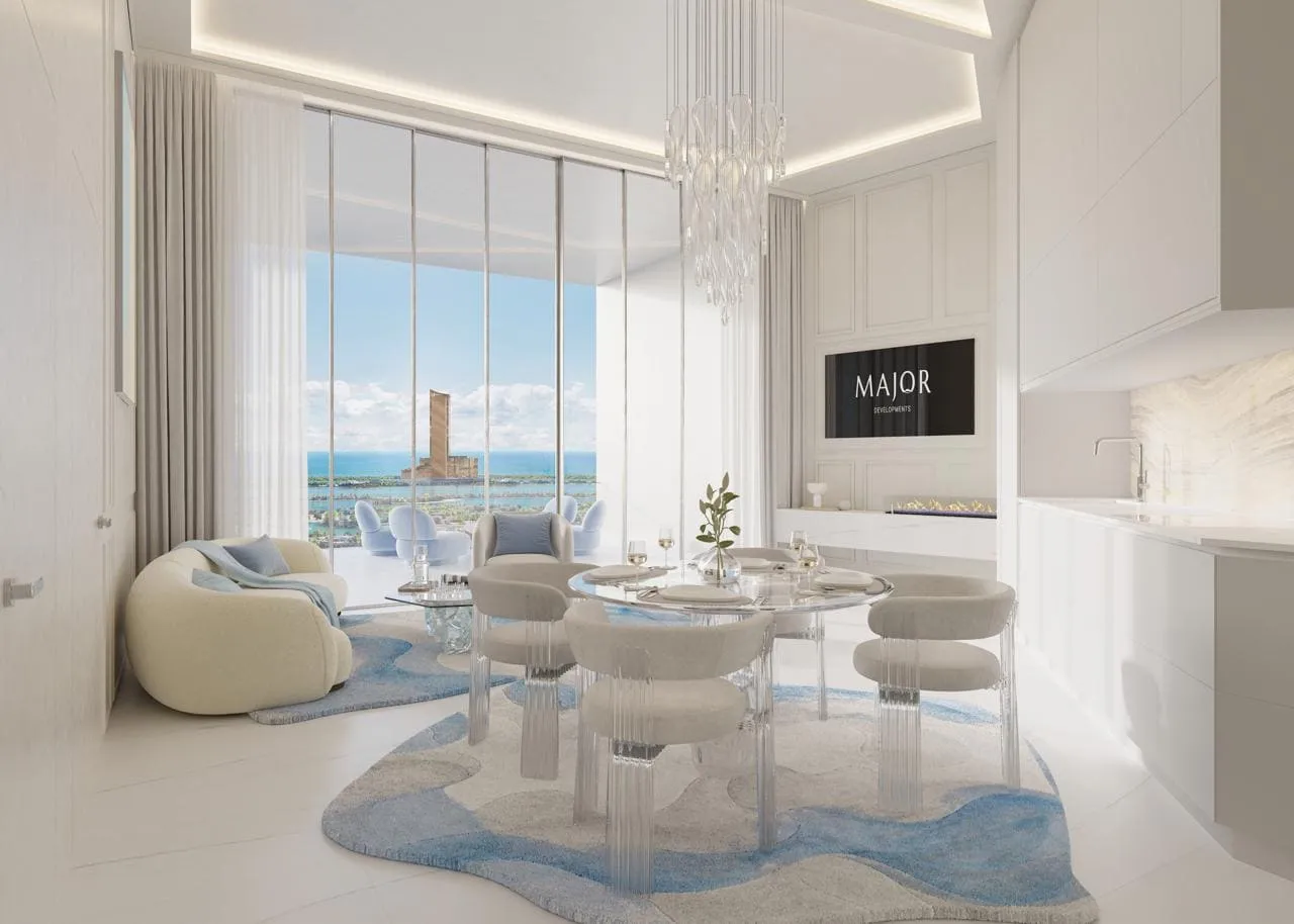 Ice Beach — интерьер гостиной