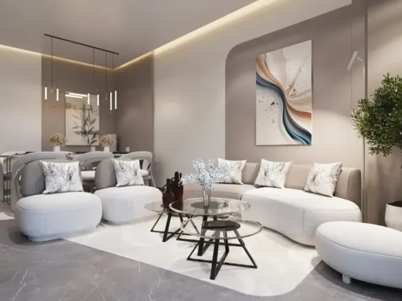 ICONA Residence — интерьер гостиной