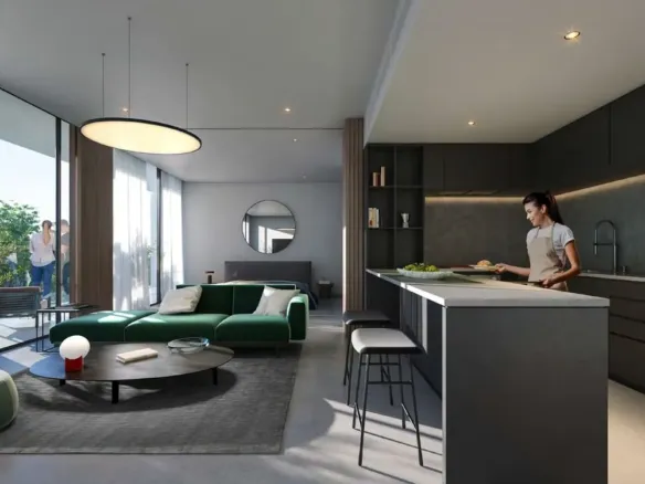 il teatro Residences 1 and 2 — кухня-гостиная, фото 7