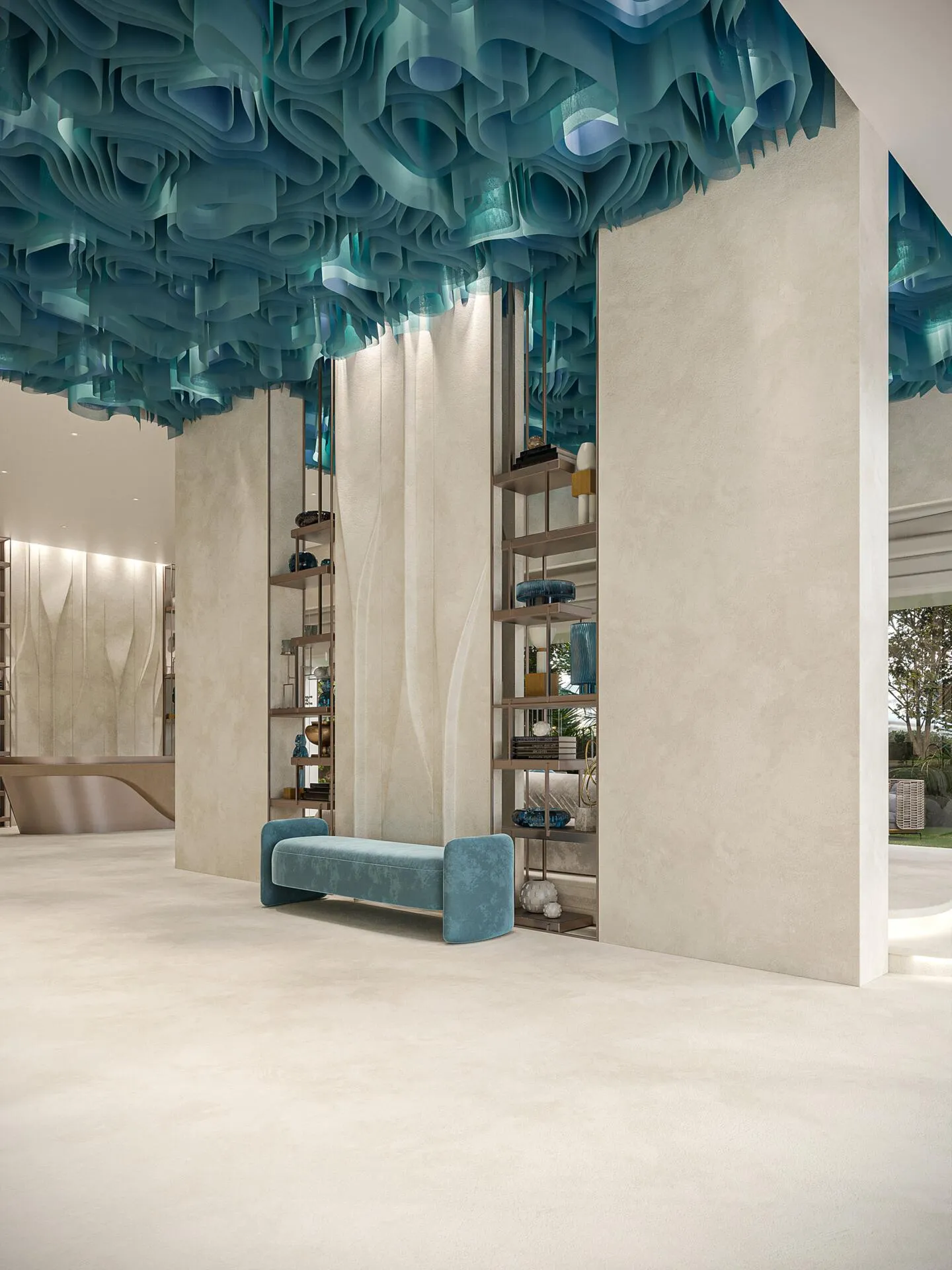 Iluka Residences — лобби