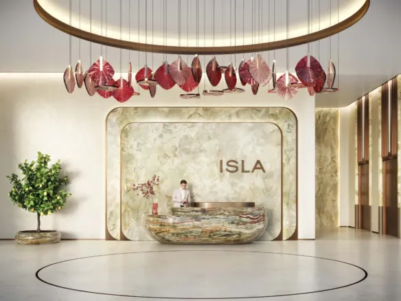 Isla Private Residences — лобби