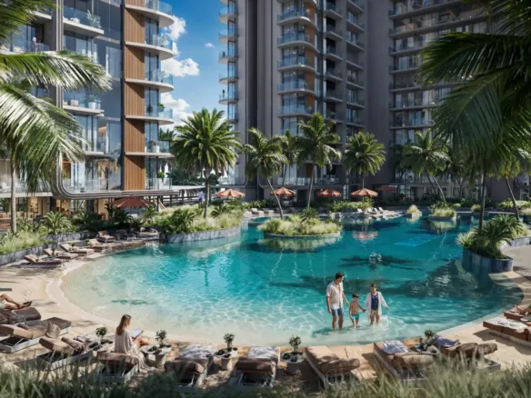 Jaddaf Beach Oasis — бассейн