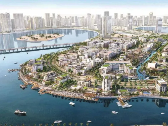 Jawaher Residences Maryam Island — вид на комплекс