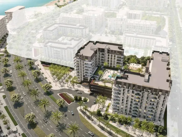 Jawaher Residences Maryam Island — вид на комплекс, фото 3