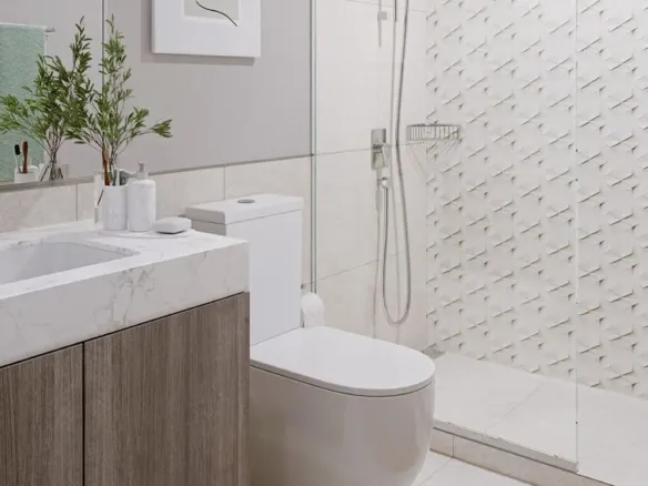 Jawaher Residences Maryam Island — ванная комната