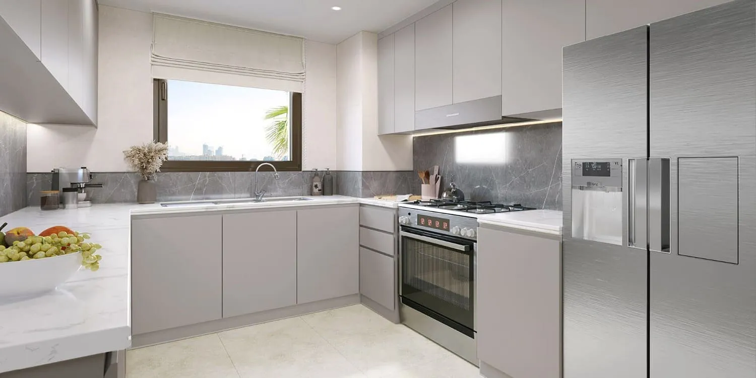 Jawaher Residences Maryam Island — кухня