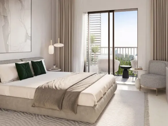 Jawaher Residences Maryam Island — спальня