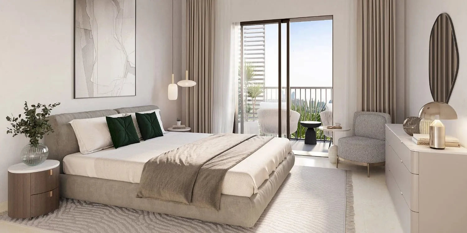 Jawaher Residences Maryam Island — спальня